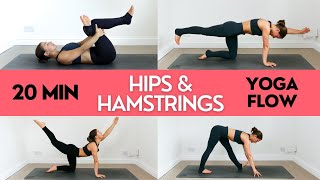 20-Minute Yoga Practice to stretch the Hips & Hamstrings - Yoga With Charlie Follows