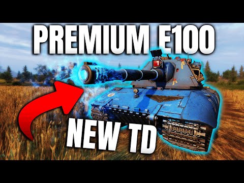 Seriously, they made a TD E100?? World of Tanks Console