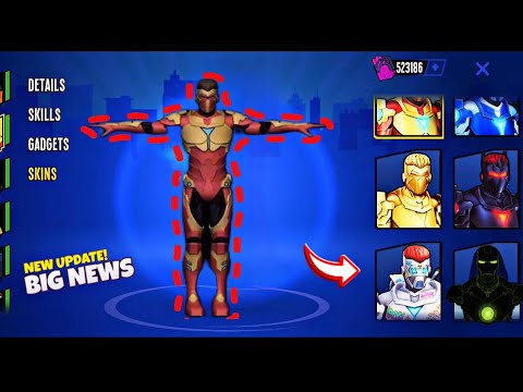 Unlocked Iron’s New Skin in spider Fighter 3 😱
