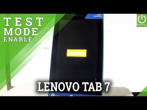 LENOVO Tab3 7 Essential FACTORY KIT MODE / TEST Mode