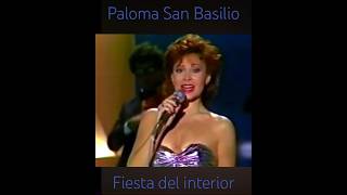 Paloma San Basilio. Fiesta del interior. Suscríbete #palomasanbasilio #shorts #musica #carnaval