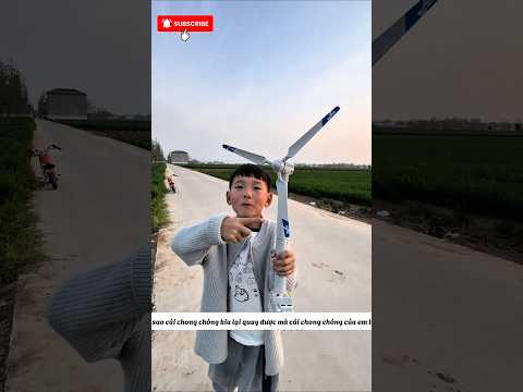 Tại sao chong chóng của em lại không quay hả chị#shorts