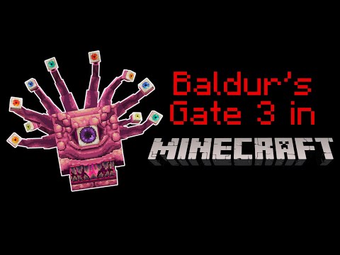 EPIC DLC Review: Minecraft x D&D - Baldur's Gate 3 in Bedrock!
