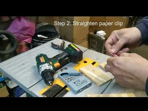 Over centre spring turnout locking mechanism construction and installation. (Part 10)