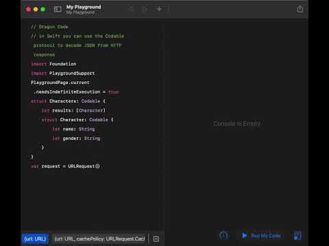 Use Swift Codable Protocol to decode JSON from HTTP response