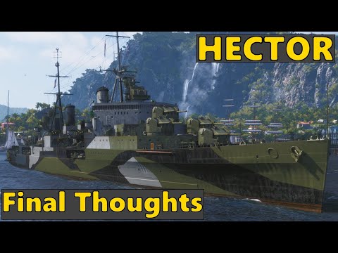 Hector - T9 Commonwealth Research Bureau Light Cruiser | World of Warships