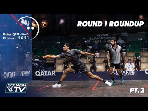 Squash: Qatar Classic 2021 - Rd 1 Roundup [Pt.2]