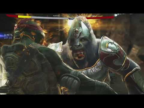 Raphael vs. Gorilla grodd