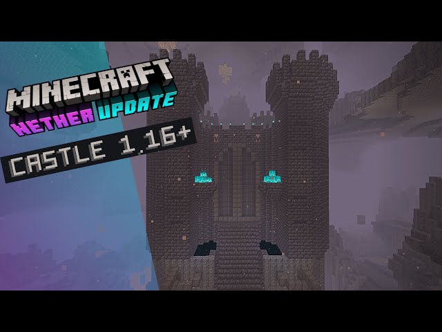 Minecraft Nether Castle Map