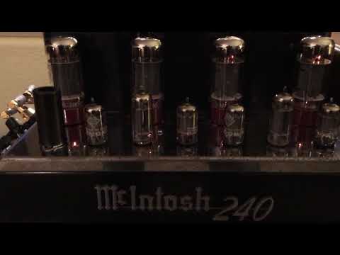 McIntosh MC240 Tube Amplifier