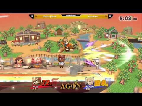 AgonTOYS - Wolves | Wusi (Fox) Vs. Tomenimo (Cloud) - Winners Semis - Smash 4