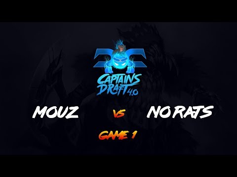 Mouz vs No Rats Game 1 - Captains Draft 4 EU Qualifiers