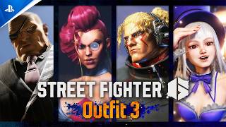 『ストリートファイター6』サガット、C.ヴァイパー、アレックス、イングリッド Outfit 3ショーケーストレーラー