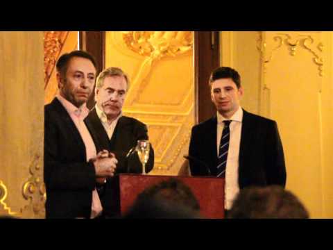 StartschussMasters 2011 Siegerehrung - Farid Müller (MdHB)