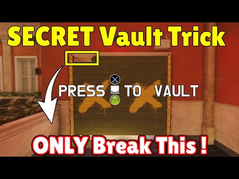 NEW * SECRET * Vault Trick Will Let You Make The CRAZIEST RUNOUTS EVER - Rainbow Six Siege