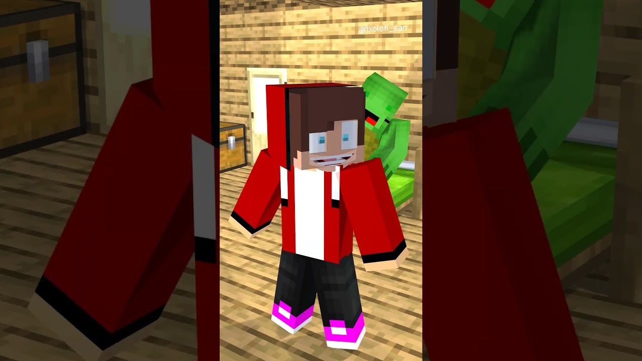 Minecraft JJ Pain... - MAIZEN Minecraft Animation #shorts