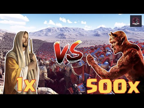 Jesus VS 500 Satan: Ultimate Epic Battle Simulator