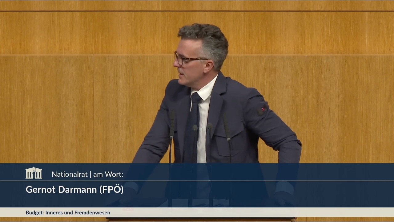 Gernot Darmann - Inneres, Fremdenwesen - Budget 2027-2028 - 8.7.2026