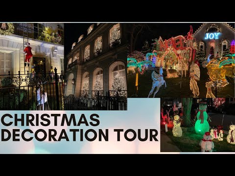 Outdoor Christmas lights decoration tour | Best...