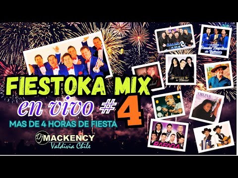 FIESTOKA MIX en vivo #4 Cumbia -  Rancheras - Pachanga - Latin pop - Kitsch y mas