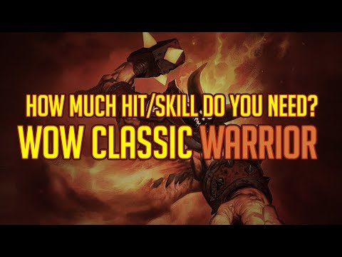 Classic WoW - Hit/Weapon Skill Guide for Warriors/Melee