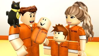 MY PRISON FAMILY - Roblox Jailbreak Roleplay