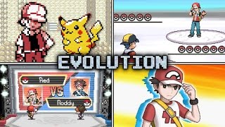 Evolution of Trainer Red Battles in Pokémon games (1999 - 2016)