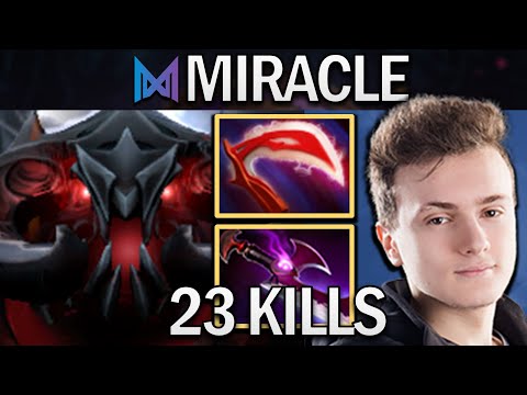 Shadow Fiend Dota 2 Gameplay Nigma.Miracle with 22 Kills and Desolator #dota #dota2