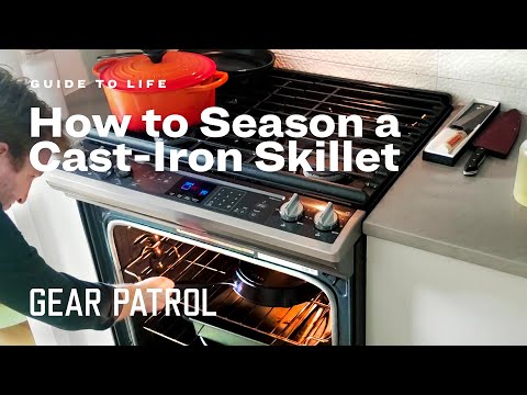 How to Season a Cast-Iron Skillet  |  Guide to Life