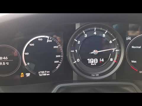 porsche 911 992 carrera accelleration 0-200 km/h stage 1 ackrapovic  acceleration