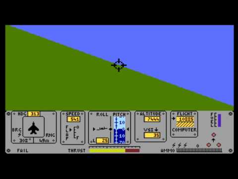 Fighter Pilot (Digital Integration) for the Atari 8-bit family