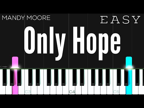 Mandy Moore - Only Hope (A Walk To Remember) | EASY Piano Tutorial
