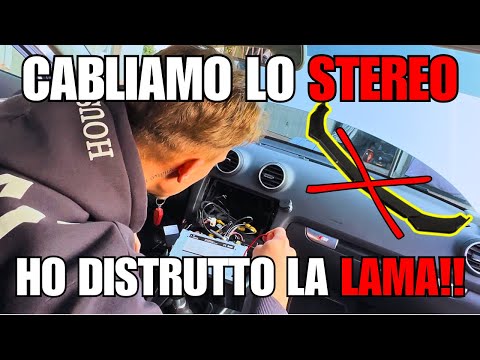 HO ROTTO TUTTA LA MACCHINA!? + TUTORIAL CABLAGGIO STEREO