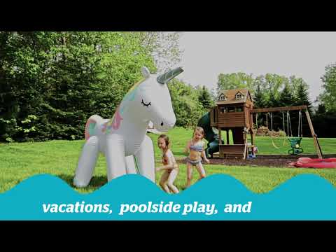 Licorne ou Éléphant géants gonflables arroseurs intégrés Big Mouth Inc - Second Medium