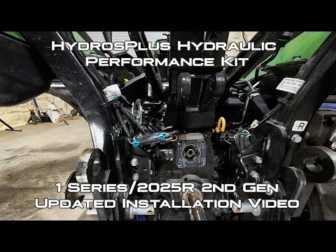 HydrosPlus Hydraulic Performance Kit for the 1 Series and 2nd Gen 2025 R Install Video - Updated