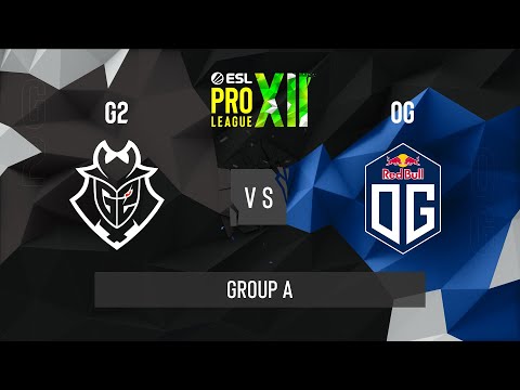 CS:GO - G2 Esports vs. OG [Inferno] Map 3 - ESL Pro League Season 12 - Group A - EU