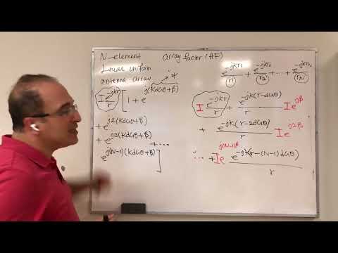 Undergrad Antennas Course - Lecture 18 - Antenna Array Factor