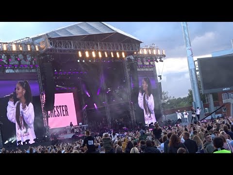 The Black Eyed Peas w- Ariana Grande - Where Is the Love? at One Love Manchester on 4th June 2017