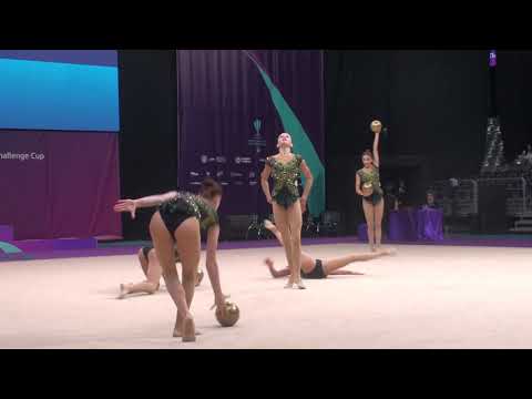 Azerbaijan Group 5 Balls AA World Challenge Cup Cluj 23 August 2019