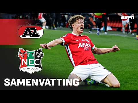 AZ Alkmaar Zaanstreek 5-1 NEC Eendracht Combinatie...