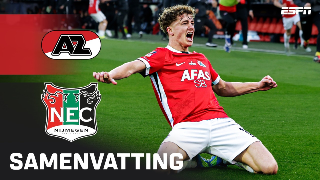 AZ Alkmaar vs NEC Nijmegen Highlights