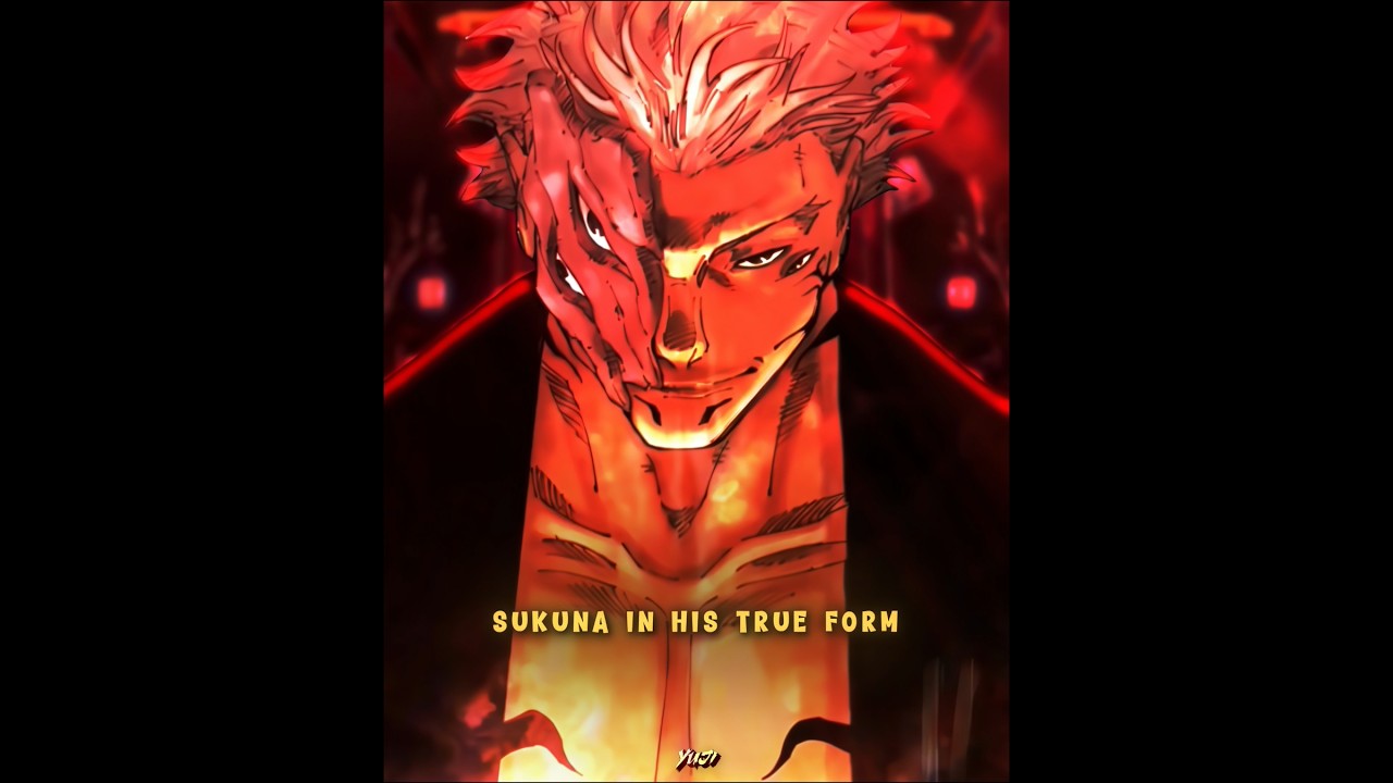 Sukuna in his True Form 🥶🔥 || Jujutsu kaisen #sukuna
