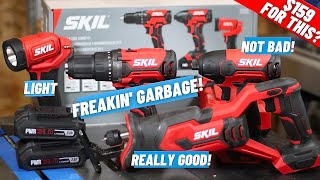 Are Skil Tools Any Good??  |  Skil 4 Tool Set  |  Tool Review