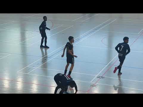 AS ERMONT 1. tournoi U13 à ERMONT.  Match de Groupe.  Le 25/02/2023