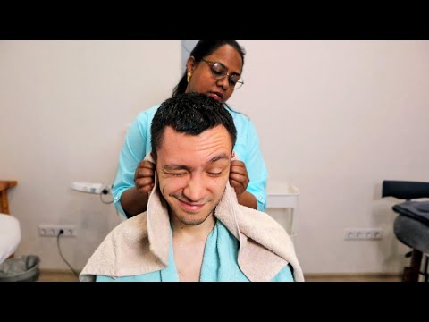 ASMR Cosmic Indian head and neck massage by Bharti