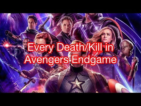 Every Death/Kill in Avengers Endgame (2019)