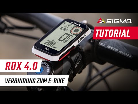 DE | ROX 4.0 | Verbindung zum E-Bike | Tutorial | SIGMA SPORT
