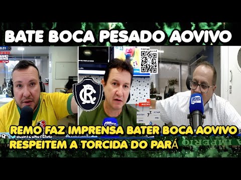 REMO FAZ REPORTER DE GOIAS BATER BOCA E QUASE SAIR NO BRAÇO AOVIVO