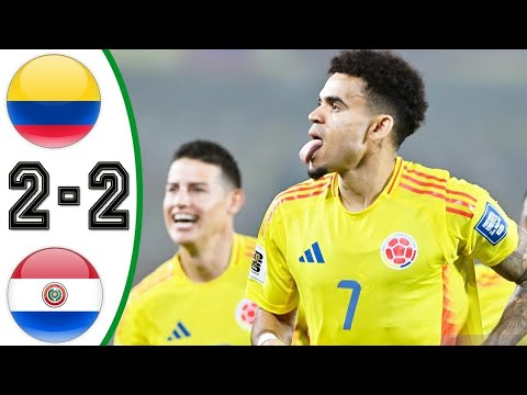 Colombia vs Paraguay 2-2 Highlights & All Goals 2025 HD