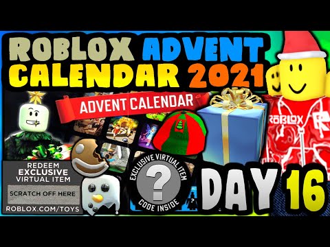 2007 SURPRISE GIFT! ROBLOX ADVENT CALENDAR 2021! DAY #16!